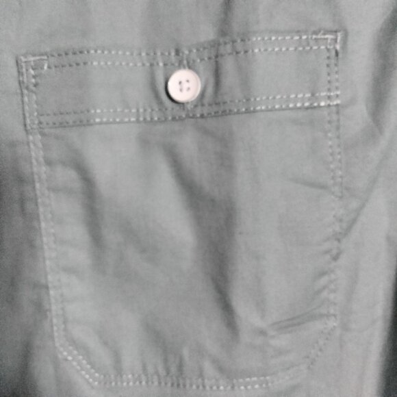 Paper Denim and cloth blue shirt with shoulder tabs size large - Picture 4 of 5